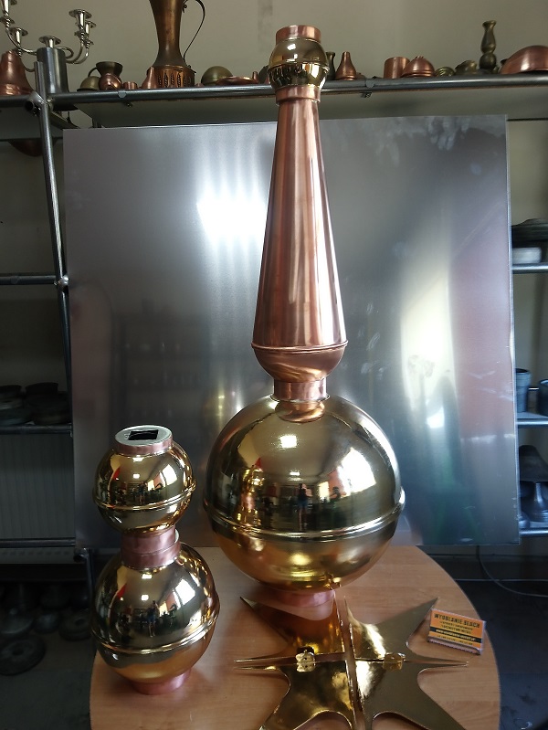 Lampa aluminiowa Φ 270mm h 200mm.